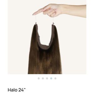 Zala brand 24 in human hair extensions with original storage box